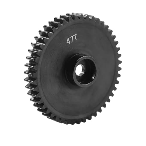 BritBolt M1 0 47T Spur Gear Hauptgetriebe 76937 76939 77127 kompatibel mit 1 8 -Skala -RC -Autos wie i x 4 6 XL 5 9 Upgrade -Ersatzteilhärtung Stahl Metallgetriebe von BritBolt
