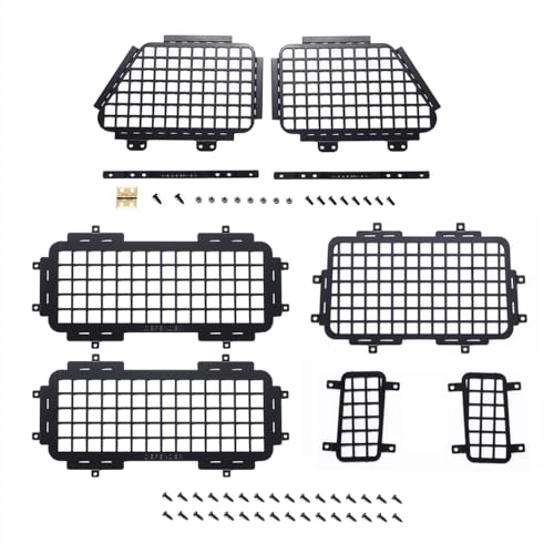 BritBolt MN MN-90 D99S MN99S Metall Window Mesh Protective Net für 1/12 Skala RC-Auto-Upgrade-Teile mit verschiedenen RC-Modellen kompatibel BritBolt MN MN-90 D99S MN99S Metall Window Mesh Protective Net für 1/12 Skala RC-Auto-Upgrade-Teile mit verschiedenen RC-Modellen kompatibel von BritBolt