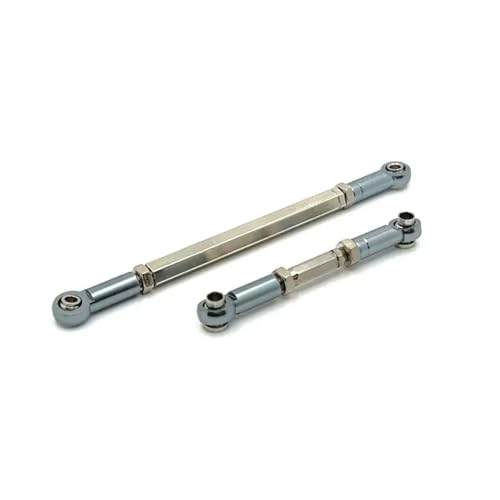 BritBolt MN78 MN82 MN168 Metalllenker Linksverknüpfungsstange für 1 12 -Skala -RC -Autos kompatibel mit verschiedenen Modellen(Titanium) von BritBolt