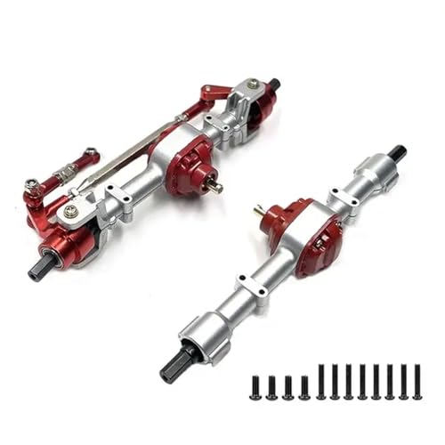 BritBolt MN78 MN82 Metallachse vorne nach hinten für 1 12 -Skala -RC -Auto mit 3 mm 4 mm Wellenhülsen -Upgrade -Teilen kompatibel mit verschiedenen Modellen(Silver) von BritBolt