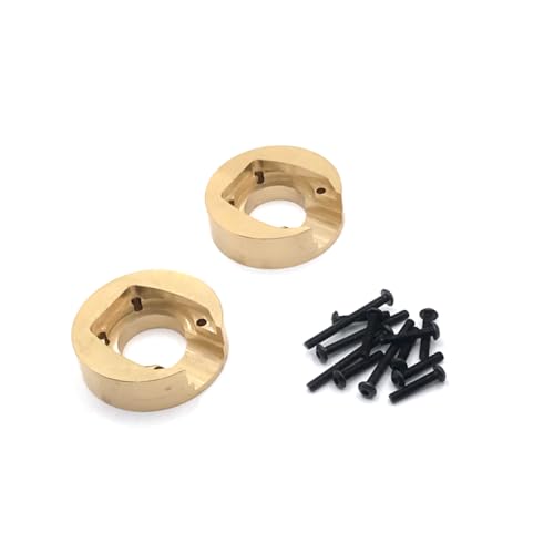 BritBolt Messing Counterweight Block für 1 10 -Skala -RC -Cars kompatibel mit YK1 YK4102 YK4103 YK4082 Modelle Fernbedienungsfahrzeug -Upgrade -Teile von BritBolt