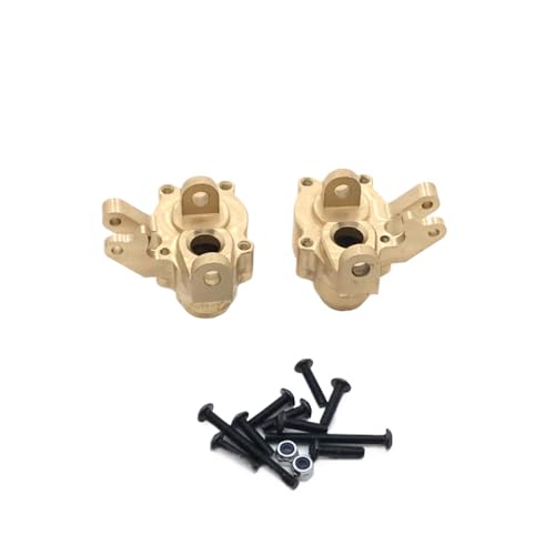 BritBolt Messing-Vorderbecher-Upgrade-Teil für RC-Auto-Kompatibel mit H8H YK4102-3-4 4082 Fernbedienungsfahrzeug-Ersatzzubehör von BritBolt