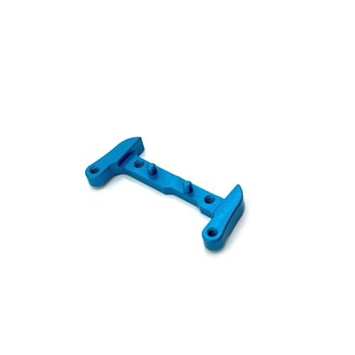 BritBolt Metall -Heck -Anti -Kollisions -Tablett -Upgrade Teil kompatibel mit 1 28 -Skala -RC -Autos für Q Racing -Drift -Fernbedienungsfahrzeuge(Blue) von BritBolt