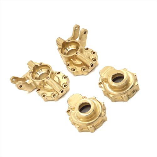 BritBolt Metall -Messing -Lenkungsbecher -Upgrade Teil mit RC -Automodellen 104006 104010 104020 104026 Fernbedienungsfahrzeug -Ersatzzubehör von BritBolt