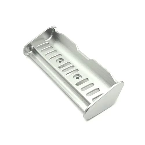 BritBolt Metall -Schwanzflügel -Heckspoiler kompatibel mit 14209 14210 16207 16208 16209 16210 H16 M162 163 für 1/14 1/16 RC -Auto -Upgrade -Zubehör 1(Silver) von BritBolt