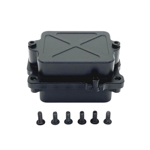 BritBolt Metall -Upgrade -Empfängerbox für RC -Auto -Elektronikeinstellungen kompatibel mit H12Y H12Y+ Fernbedienungsfahrzeugteile(Black) von BritBolt