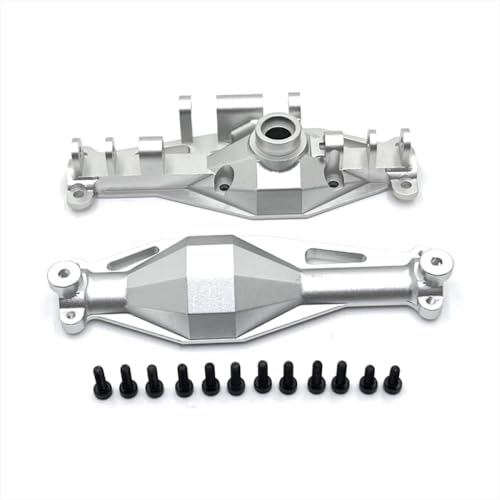 BritBolt Metall -Upgrade Hinterachse für Fernbedienungsauto -Ersatzteile kompatibel mit 1 12 -Skala H12Y H12Y+ Models(Silver) von BritBolt