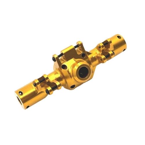 BritBolt Metall -Upgrade Hinterachse für RC -Auto kompatibel mit ZP1001 02 03 04 06 07 08 09 10 Fernbedienungsfahrzeug -Teilezubehör(Yellow) von BritBolt