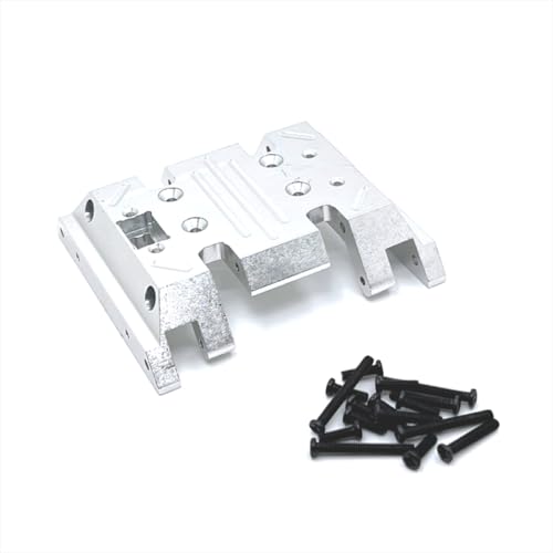 BritBolt Metall -Upgrade Medium Box Bottomplatte kompatibel mit RC -Automodellen Mn Modell 1 12 Mn128 Mn86 G500 Aftermarket -Austausch(Silver) von BritBolt