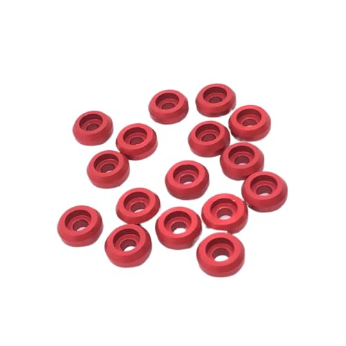 BritBolt Metall Upgrade Pull -Stange -Schraubenscheibe für Mn 1/12 1/16 FY -kompatible RC -Autoteile Fernbedienungsfahrzeugzubehör(Red) von BritBolt