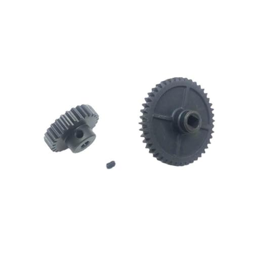 BritBolt Metall-Upgrade-Reduktionsradmotor für RC-Autoteile mit 144001 124017-16-18 124019 Fernbedienungsfahrzeugzubehör kompatibel von BritBolt
