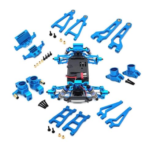 BritBolt Metall -Upgrade -Teile -Kit für 1/20 Skala RC -Cars kompatibel mit 20208 und C8811 -Modellen Fernbedienungsauto -Zubehör(Sky Blue) von BritBolt
