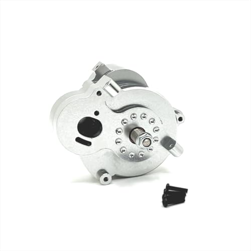 BritBolt Metall -Upgrade -Teile Motor Getriebebaugruppe für 1/12 Skala RC -Auto -Kompatibel mit MN -Serienmodellen MN128 MN86 G500 Fernbedienungsfahrzeugzubehör(Silver) von BritBolt