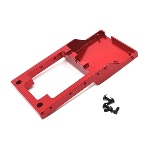 BritBolt Metall -Upgrade -Vorderkompartiment festgelegtes Fachkompartiment für Fernbedienungsauto Passform Mn 1 12 Mn168 MN78 kompatibel mit ähnlichen RC -Modellen(Red) von BritBolt