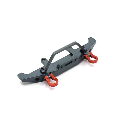 BritBolt Metall -Upgrade vordere Stoßstange für 1/16 C14 C24 RC -Autos kompatibel mit Fernbedienungspfus -Ersatzzubehör kompatibel(Dark Grey) von BritBolt