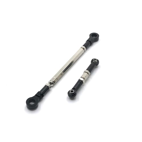 BritBolt Metall -Vorderachse -Lenkstab -Upgrade Teil mit ZP1001 02 03 04 06 07 08 09 10 RC -Autos Fernbedienung Fahrzeugzubehör(Black) von BritBolt