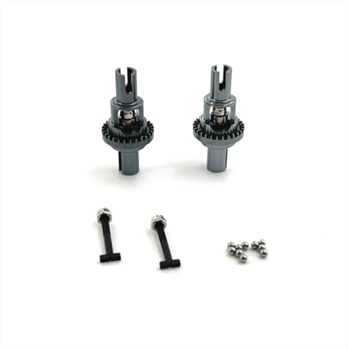 BritBolt Metall vordere Differential -Upgrade -Teile vorne mit 1 28 -Skala -RC -Cars 284161 284010 284131 K989 K969 K979 P929 P939 Modelle kompatibel(Dark Grey) von BritBolt