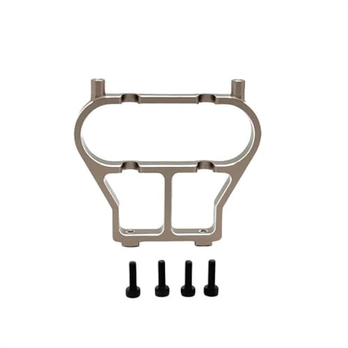 BritBolt Metall vorne Heck Stoßstangenhalterung Halterung 14211 für 1 14 Skala RC -Auto -Upgrade -Teile mit -Style -Modellen kompatibel(Rear Champagne Gold) von BritBolt