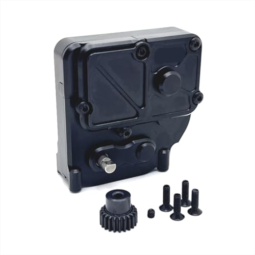 BritBolt Metallgetriebe -Upgrade -Baugruppe mit Motorrad für Fernbedienungsauto kompatibel mit H12Y H12Y+ Modellen(Black) von BritBolt