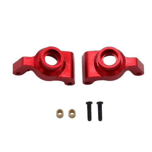 BritBolt Metalllenker-Block C-Hub-Träger-Lenkbaubaugruppe Aufhängelarm-Upgrade-Kit für RC-Autos kompatibel mit Hobby SMAX-Modellen 1631 1635 1651 1655(Rear Hub Carrier) von BritBolt