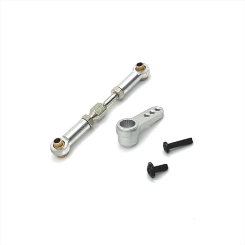 BritBolt Metalllenker -Lenkarm -Arm -Upgrade für 1/16 RC -Autos kompatibel mit Modellen 16207 16208 16209 16210 H16 Fernbedienungsauto -Zubehör(Silver) von BritBolt