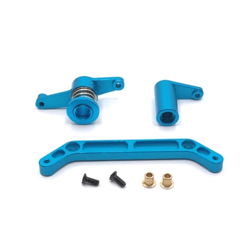 BritBolt Metalllenker -Upgrade -Teil EA1011A -Ersatz für 1 10 -Skala -RC -Autos kompatibel mit J3 Modell Fernbedienungsfahrzeugzubehör(Blue) von BritBolt