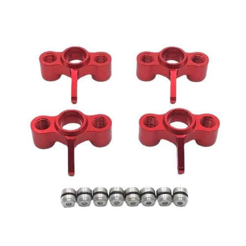 BritBolt Metalllenker vorne und hintere Upgrade -Teile für 1 10 -Skala -RC -Kompatibil(Red) von BritBolt