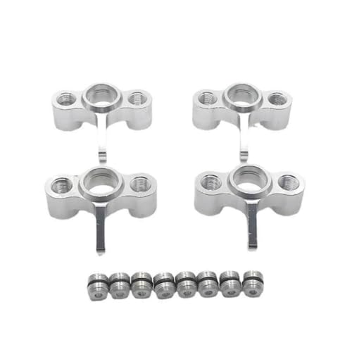 BritBolt Metalllenker vorne und hintere Upgrade -Teile für 1 10 -Skala -RC -Kompatibil(Silver) von BritBolt