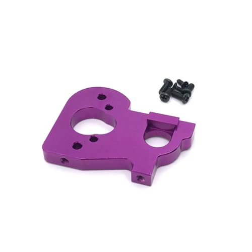 BritBolt Metallmotor -Basis -Upgrade -Teile für RC -Auto kompatibel mit 144001 124017 16 18 124019 Modelle Ersatzzubehör für Fernbedienungsfahrzeuge(Purple) von BritBolt