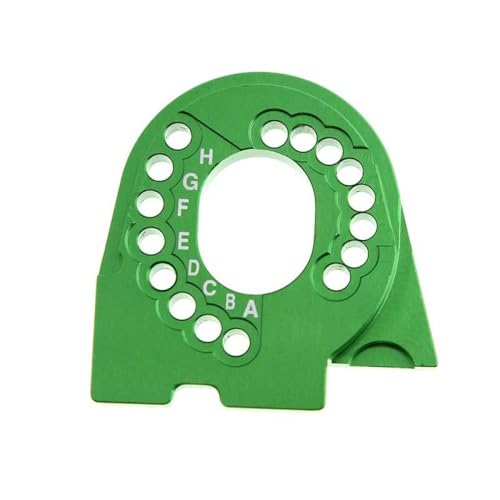 BritBolt Metallmotor -Halterplatte 8290 8290R 8290x kompatibel mit 1/10 Skala RC Crawler -Upgrade -Teilen Austausch für TRX6 -Modellzubehör(Green) von BritBolt