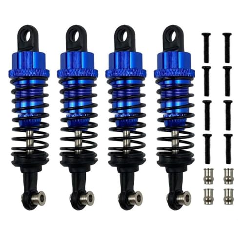 BritBolt Metallöl -Stoßdämpfer Dämpfer für 1 18 RC -Autoteilezubehör kompatibel mit A959 A959 B 184011 A949 A969 A979 K929 Modelle(4pcs Deep Blue) von BritBolt