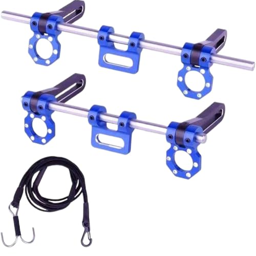 BritBolt Modulare Vorder- und Rückstoßfänger mit Fairlead D-Ring-Upgrade kompatibel mit 1 10-Skala-Crawler-Auto passt GEN6 Gen7 Gen8-Elementmodelle an(Blue) von BritBolt