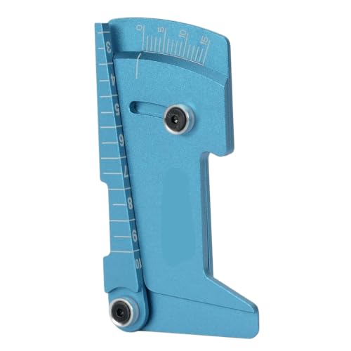 BritBolt Pyforme Metall -Aluminium -Einstellung Lineal kompatibel mit 1 10 -Skala RC Touring Car Drift Racing -Modellen(Blue) von BritBolt