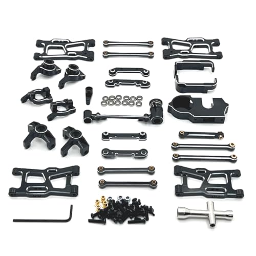 BritBolt RC -Auto -Metall -Upgrade -Teile, die mit C8803 kompatibel sind(Black) von BritBolt