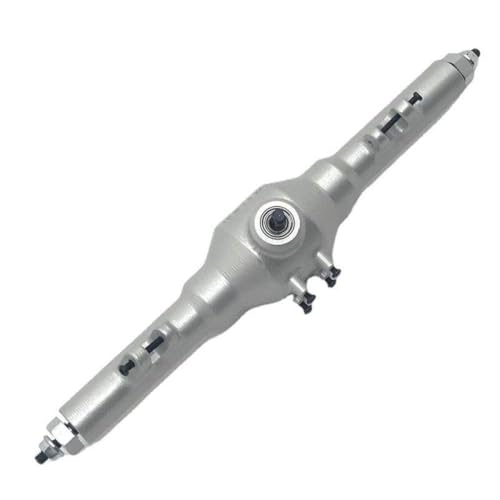 BritBolt RC -Autodifferential -Hinterachse -Metall -Metall -Upgrade -Teil mit 1 12 -Skalierungsmodellen 124006 12428 12423 12427 RC -Fahrzeugzubehör(Silver) von BritBolt