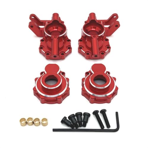 BritBolt RC -Autometall -Portalachse Getriebe Differentialabdeckung Achshalterung kompatibel mit HB -Spielzeug R1001 R1002 R1003 und TRX6 1 10 Skalierungs -Upgrade -Teile(Front Gear Housing) von BritBolt
