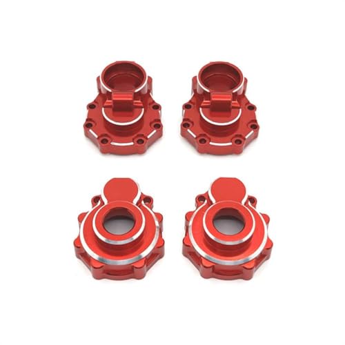 BritBolt RC -Autometall -Portalachse Getriebe Differentialabdeckung Achshalterung kompatibel mit HB -Spielzeug R1001 R1002 R1003 und TRX6 1 10 Skalierungs -Upgrade -Teile(Rear Gear Housing) von BritBolt
