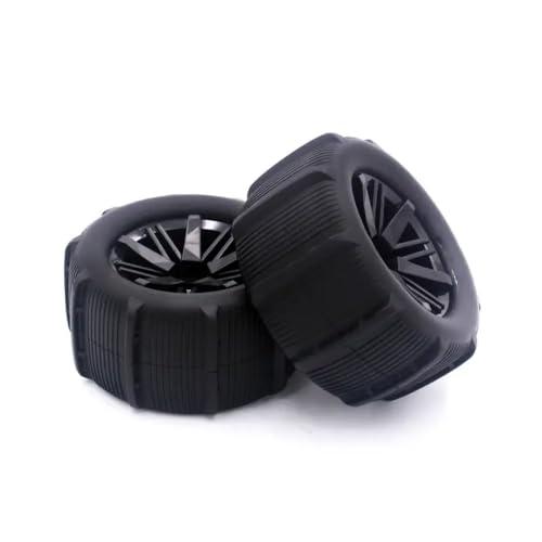 BritBolt RC -Autoräder Reifen kompatibel mit 16101 16102 16103 16201 Fernbedienungsauto -Upgrade Teile Gummireifen(6324) von BritBolt