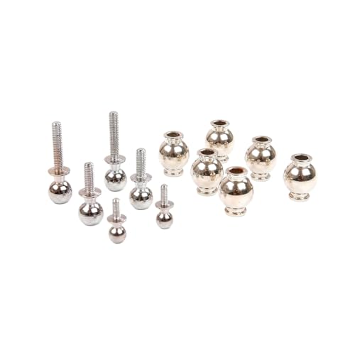 BritBolt RC Car Ball Head Stoßdämpfer Dämpfer Set mit Metallkugellagern, die mit 1 5 -Skalierungsmodellen wie I Rofun Rovan KM 5T 5B 5SC kompatibel sind(Ball Head Kit) von BritBolt