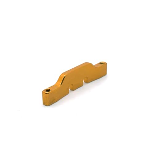 BritBolt RC Car Metal -Upgrade -Teile Fixkomponenten kompatibel mit 284131 K989 K969 Q9 Modelle 1 28 Skala Fernbedienungsfahrzeugzubehör(Yellow) von BritBolt
