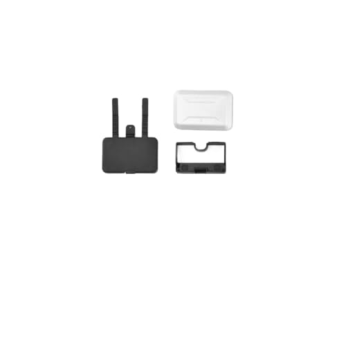 BritBolt SCX24 Body Upgrade Teile Seitenfenster-Rucksack und Side Toolbox-Box kompatibel mit 1/18 1/24 1/12 Skala RC-Modelle Option Zubehör #18R006-W/R/B(White) von BritBolt
