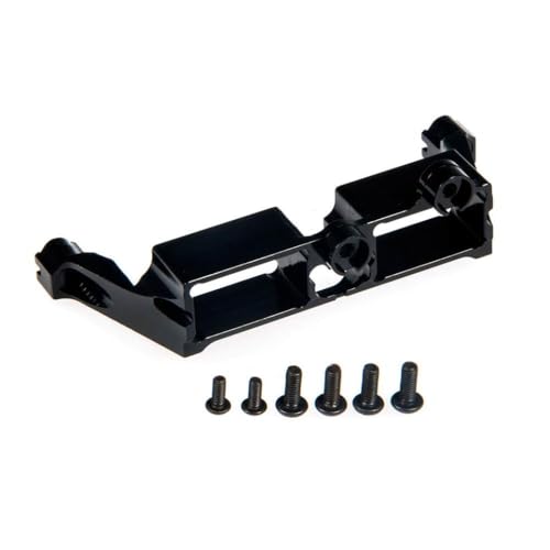 BritBolt Servo -Mount -Halterung für 1 10 RC Crawler Aluminium Differential Lenkerlenkhalter -Halter kompatibel mit universellen Teilen(Black) von BritBolt