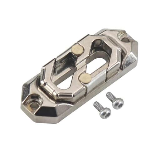 BritBolt Simulation Electric Metall Winch Armaturen für 1/10 1/8 Skala RC Model Cars Crawler -Upgrade -Teile, die mit verschiedenen Marken kompatibel sind(Silver) von BritBolt