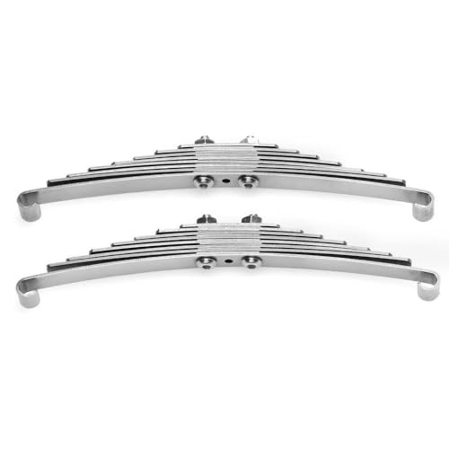 BritBolt Stahlschockdämpfer -Suspension Blattfeder Set mit Hebelböden kompatibel mit 1 14 -Skala RC -Anhängermodell -Autos Aufrühren von Ersatzteilen(D) von BritBolt