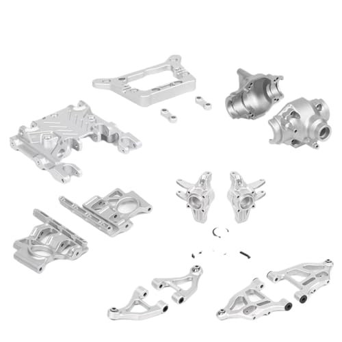 BritBolt Traktion Hobby kompatible Metallschwung Arm Basis C -Chassis für 1/8 -Skala RC -Modell Crawler Cars passt Tank300 F150 und ähnliche Modelle(1 Set) von BritBolt