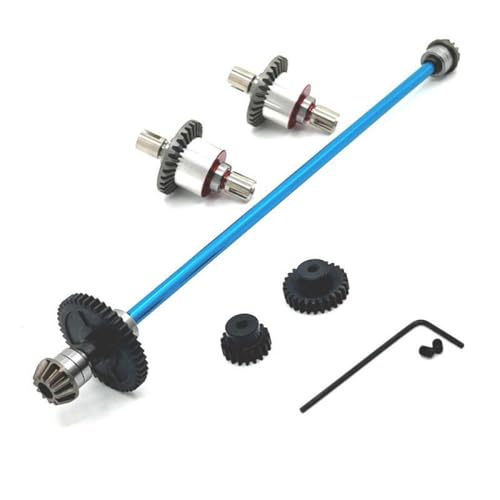 BritBolt Upgrade Teil des Metallübertragungsbaugruppes kompatibel mit RC Cars Model 124016 124017 124018 124019 124007 124008(Blue) von BritBolt