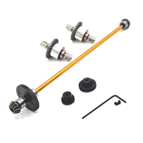 BritBolt Upgrade Teil des Metallübertragungsbaugruppes kompatibel mit RC Cars Model 124016 124017 124018 124019 124007 124008(Yellow) von BritBolt