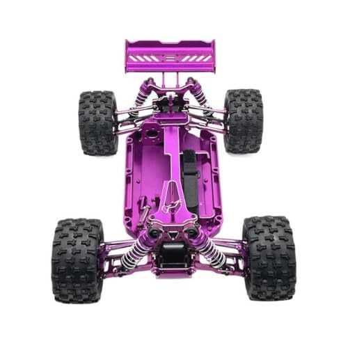 BritBolt Verbesserte Metallauto -Rahmen -Teile kompatibel mit RC -Modellen 144001 144002 144010 144016 144018 Ersatzzubehör für Fernbedienungsautos(Purple) von BritBolt