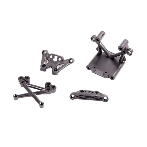 BritBolt Vordere hintere Stoßfänger vordere Schüttung Kopfgetriebe Motorenmotor -Chassis -Schutz für 1 5 Skala RC -Auto kompatibel mit Rofun Rovan 5B 5T 5SC -Modelle(Front Bulk Head) von BritBolt