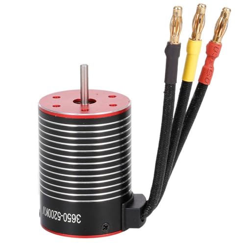 Bürstenloser Motor 3650 3600KV 4500KV 5200KV kompatibel mit 1/8 1/10 RC -Autos für Driftrennen außerhalb der Straße und kurzer Kursnutzung(5200KV) von BritBolt